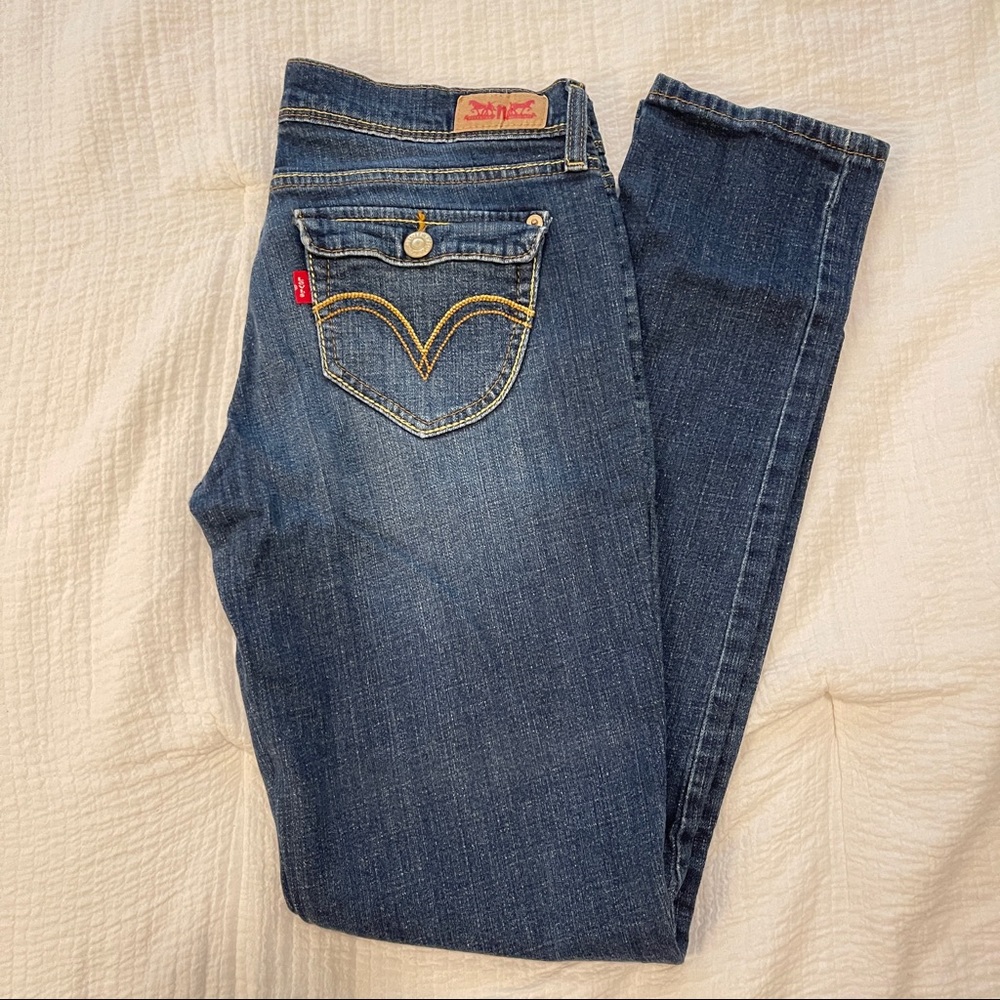 Levi skinny Jean. Super low rise. 540 Levi Jean. Size 9